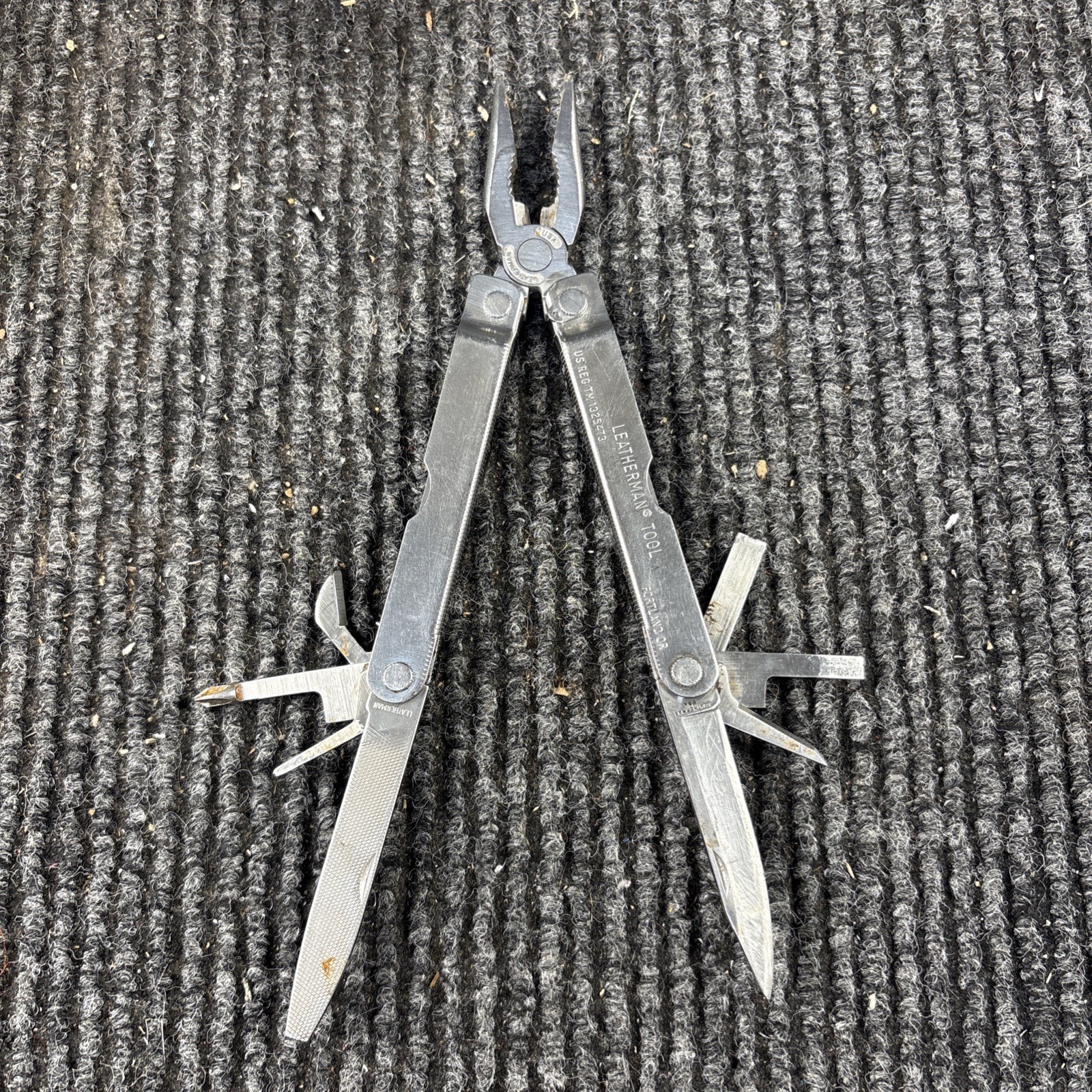 Original Leatherman Tool US REG TM Multi-Tools Portland OR Vintage (096)