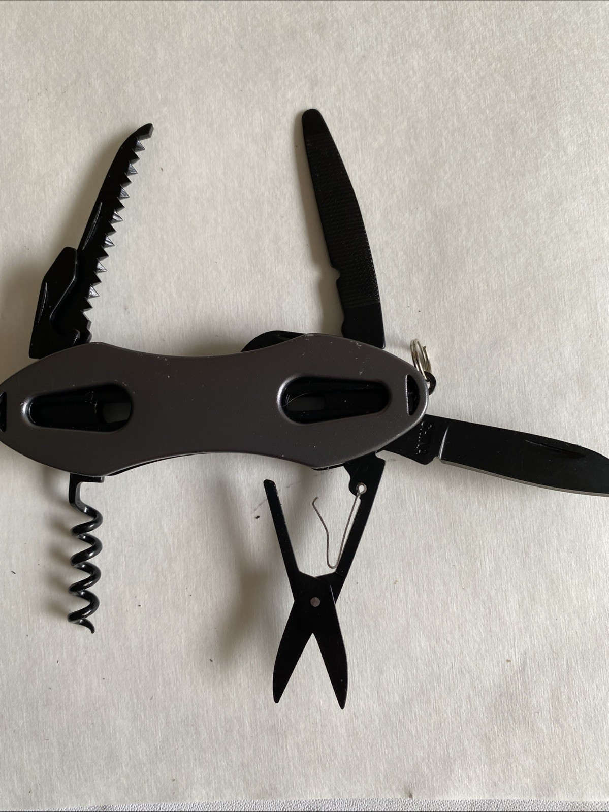 Lot – 5 Various Brands Camping Kit Mini & Full Size Multi Tool Mess Kit Tool Set