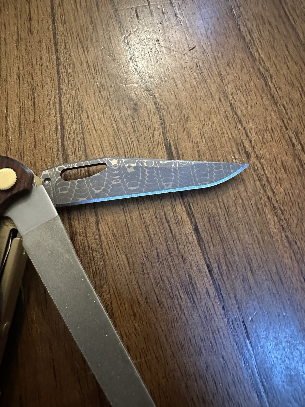 Leatherman Charge Plus Wood Damascus Rare 1 Of 300 Multitool Vintage 2019