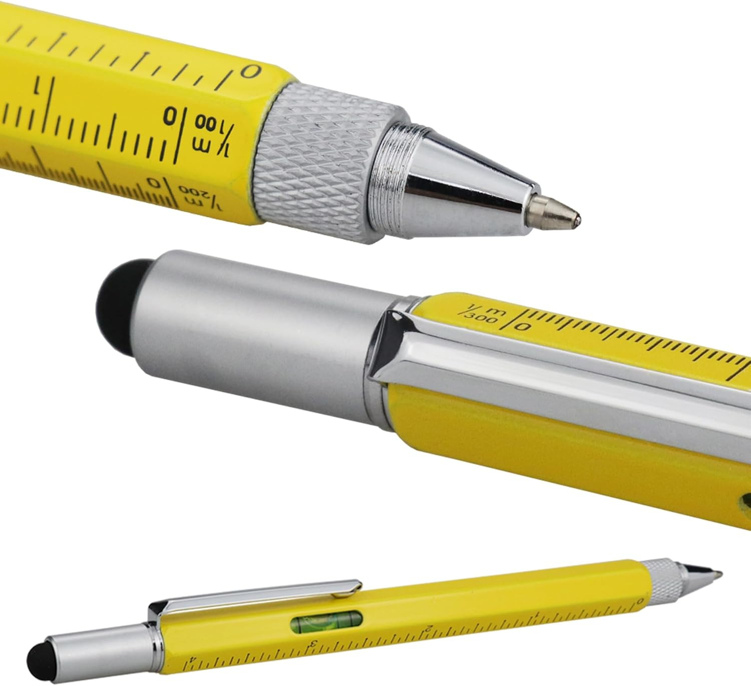 Gifts Multi Tech Tool 6 in 1 Stylus Pen – Screwdriver With Ruler, Levelgauge, Ba