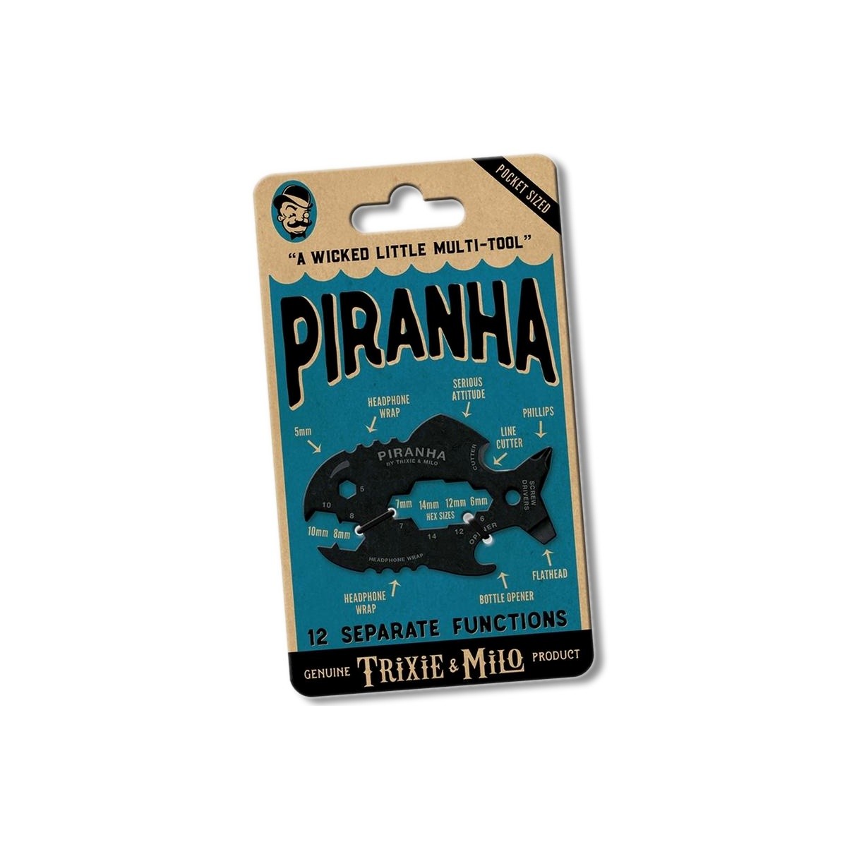 Trixie & Milo Piranha Multi-Tool TOOL-PIRHA