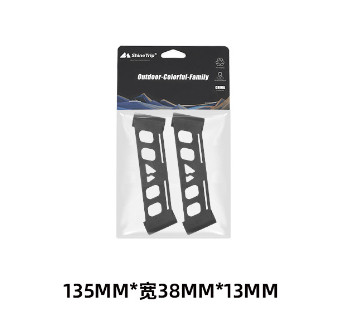 Side Buckle Storage Clasp for Triangular Shelves in Outdoor Activities
