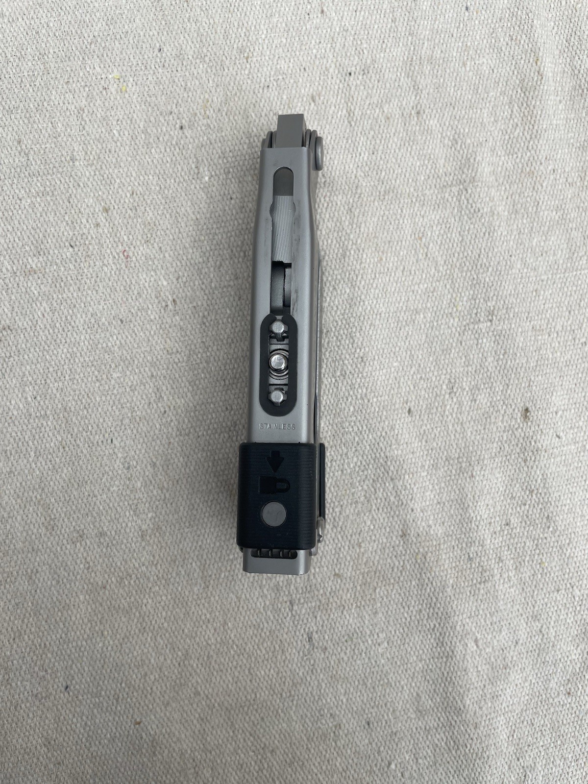 Gerber USA Multi Tool Blunt Nose Pliers Knife W/leather Case