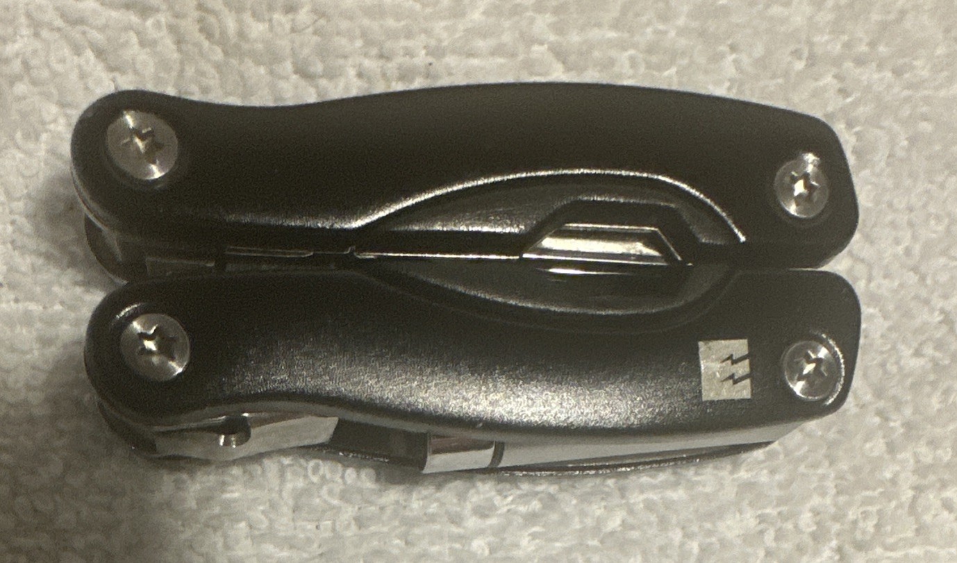Compact Pliers 7 Multi Tool Flash Light Knife advertising No Nylon pouch!