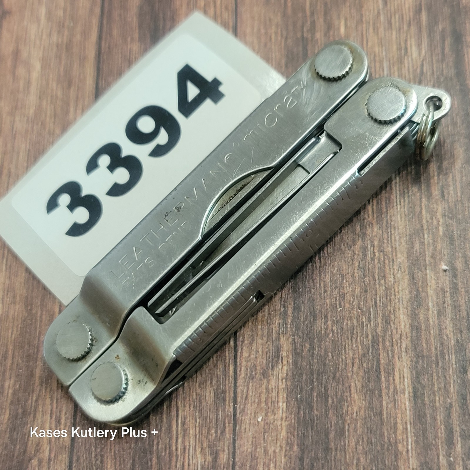 Leatherman Micra Compact Folding Multi Tool Scissors Knife Tweezers Screwdriver