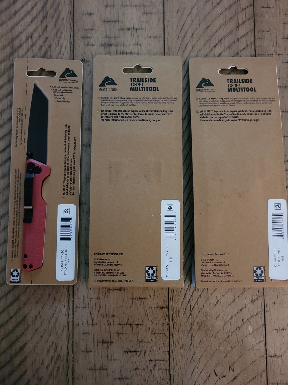 Ozark Trail Multi Tool And Knife Lot