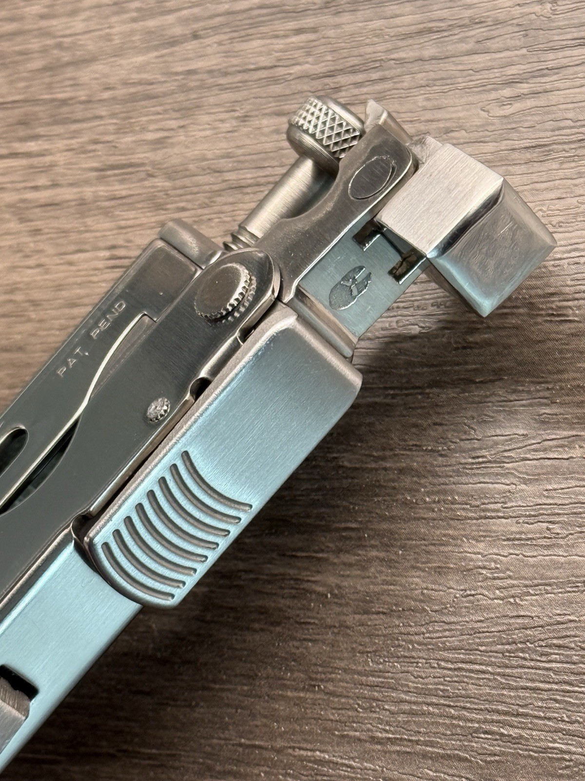 Leatherman Crunch based mod w/stainless steel Hammer (no other tools included)