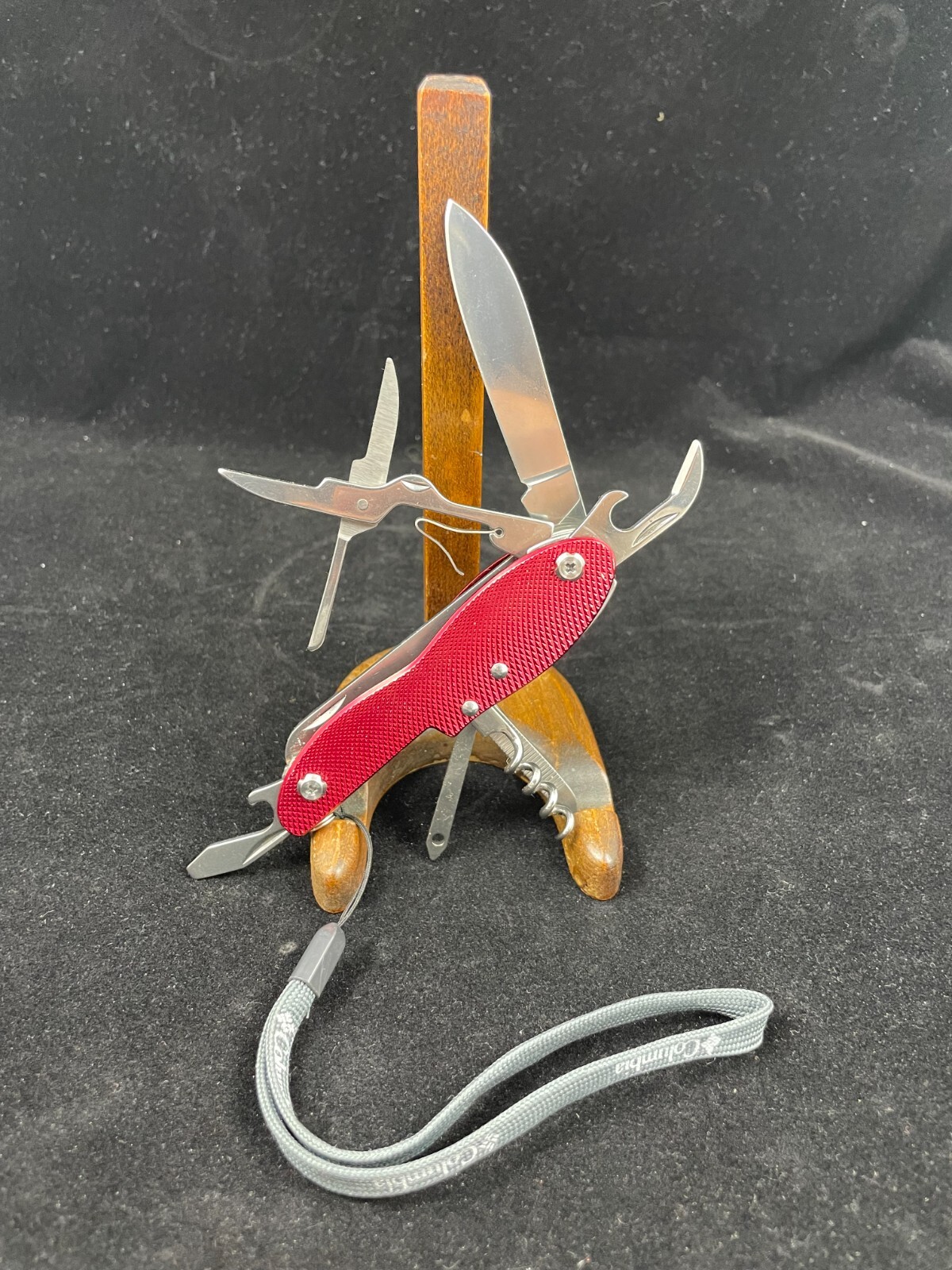 COLUMBIA 10 Function Pocket Tool Knife Scissors Multi-Tool