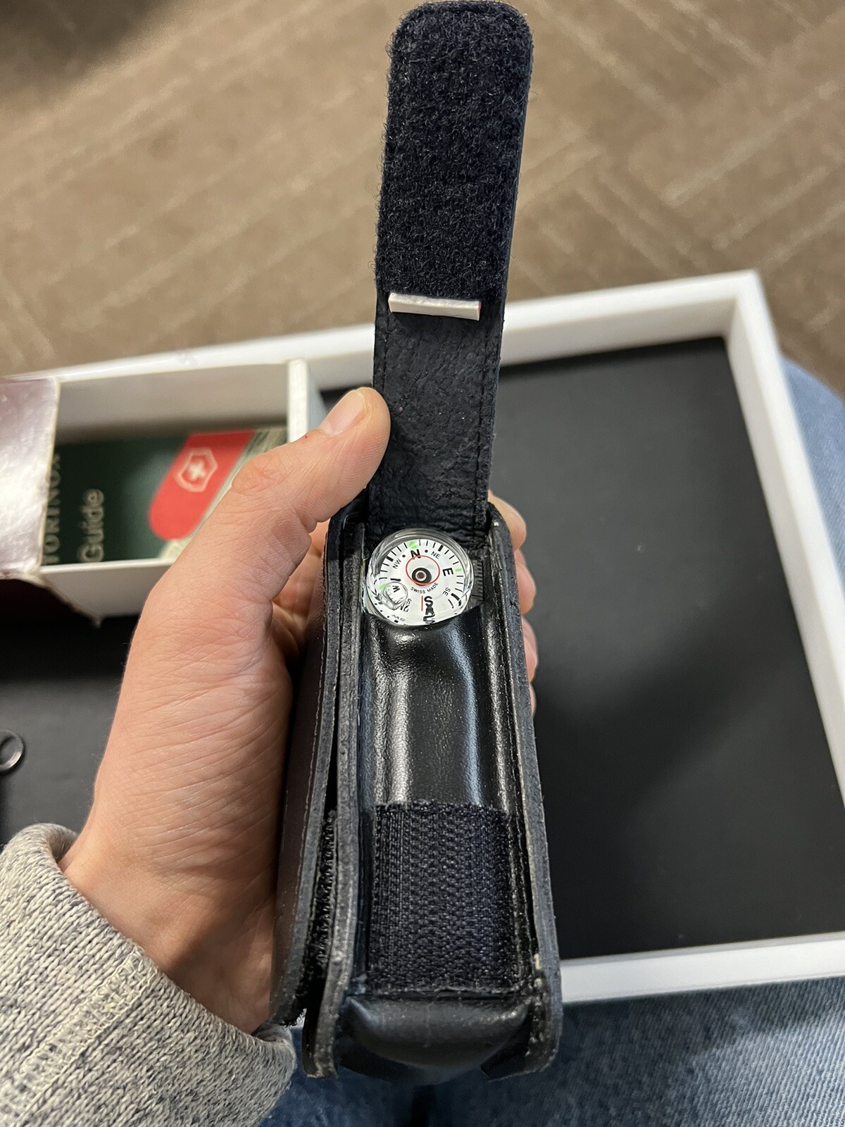 Vintage Victorinox Black Survival Kit – Swiss Champ – SOS Set – w/ Box & Papers