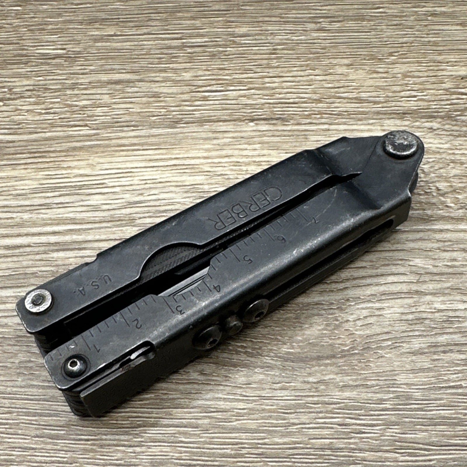 Gerber Diesel Multi-Plier Multi-Tool – Black Blunt Nose Pliers Tool