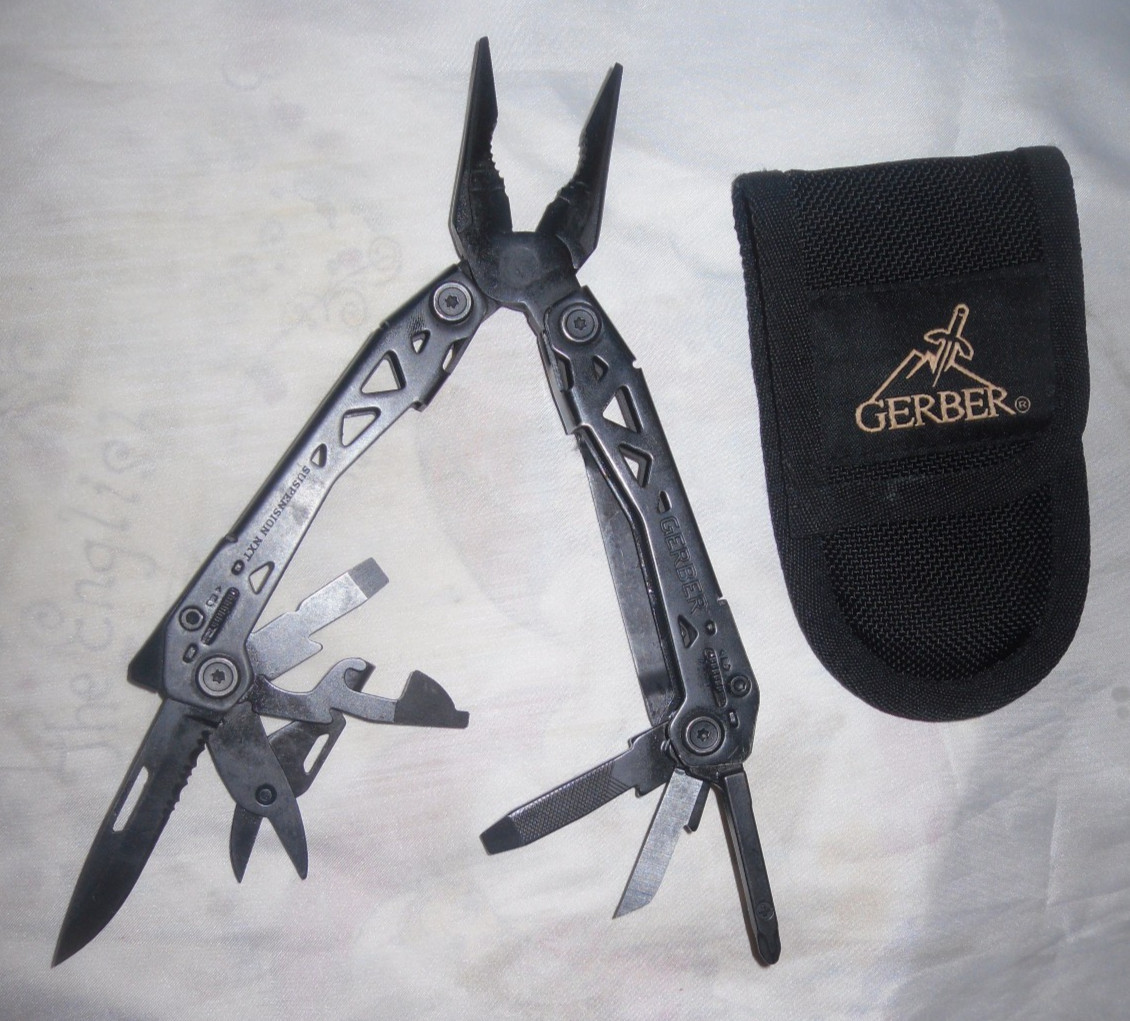GERBER SUSPENSION NXT 15 IN 1 MULTITOOL WITH GERBER SHEATH