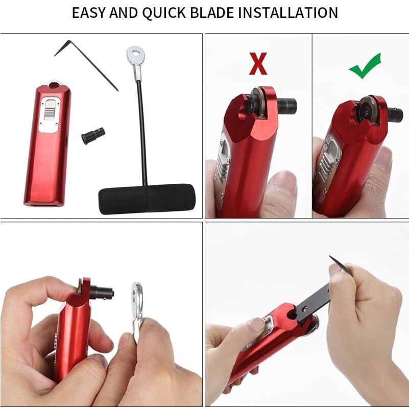 Windshield Removal Tool Car Windscreen Quick Release Cold Knife Remove Tool Kit