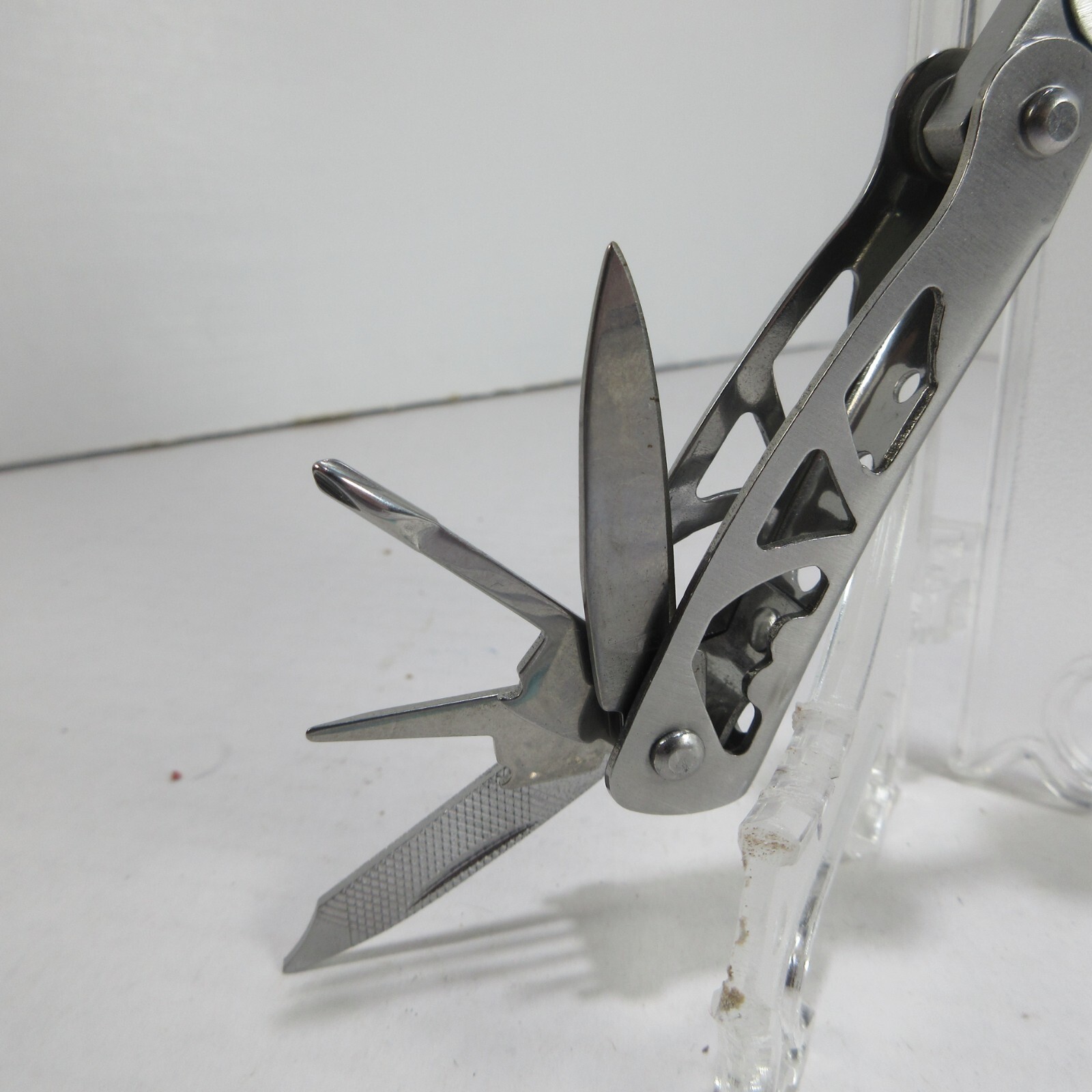 MULTI-TOOL 10-n-1 Stainless Steel with 10 Tools & Nylon Carry Pouch New