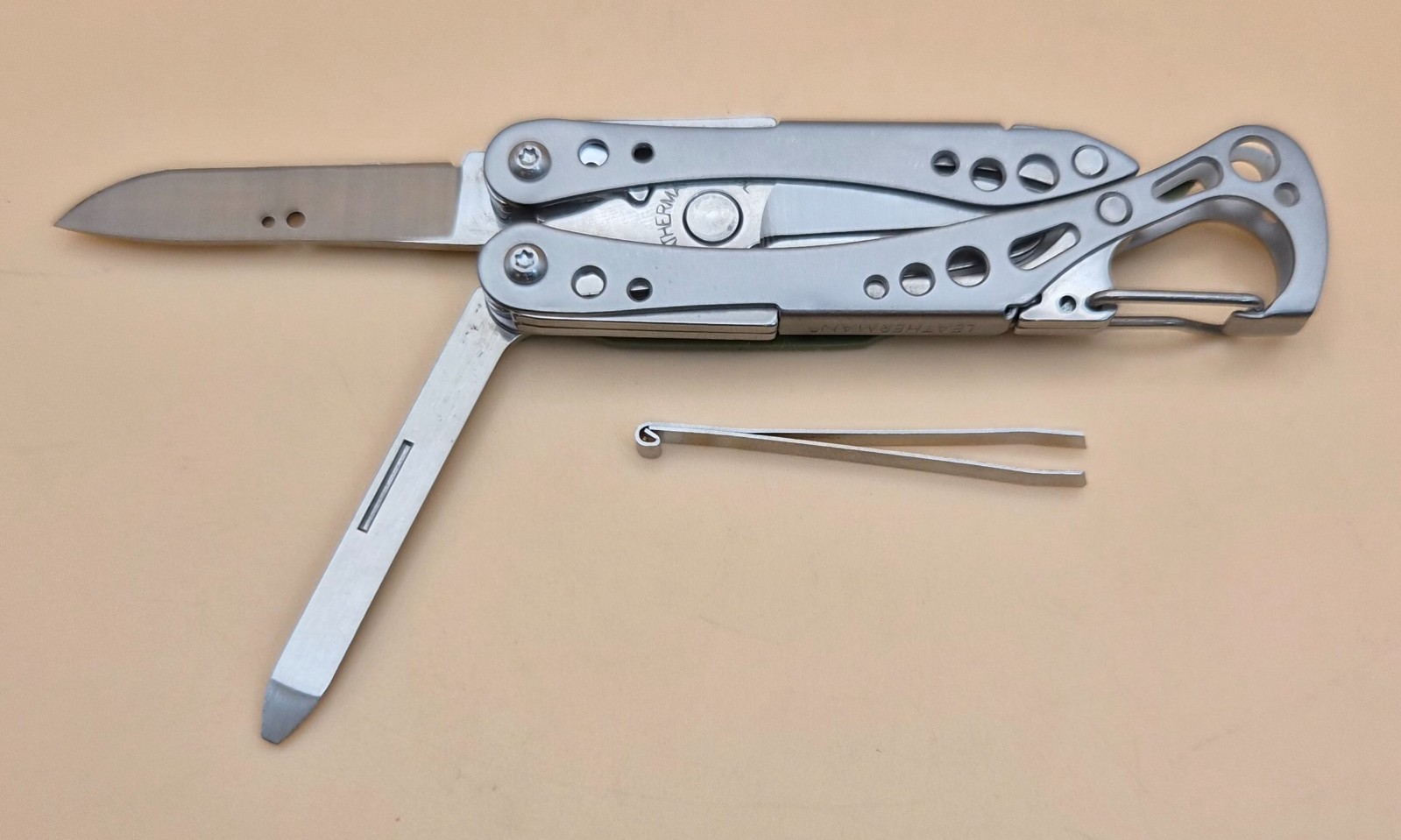 Retired Leatherman STYLE CS Green Multi-Tool Good Condition (004)