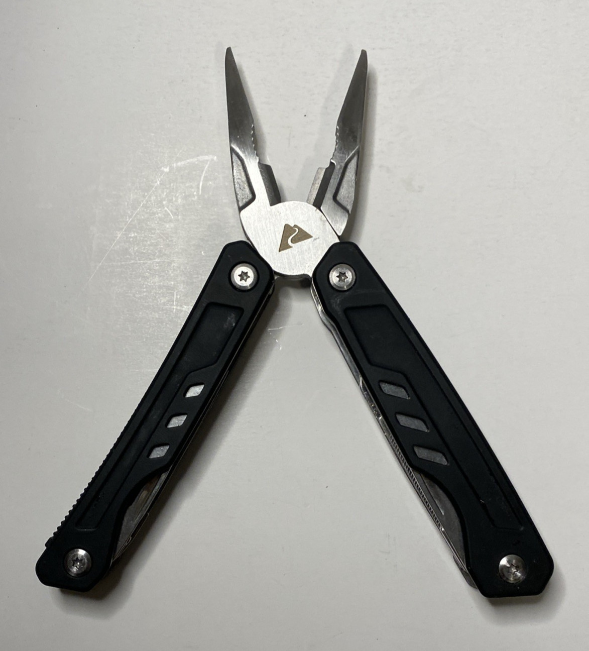 Ozark Trail 17-In-1 Multi Tool Pliers,Wire Cutter,Saw, Knife W/Sheath in Black