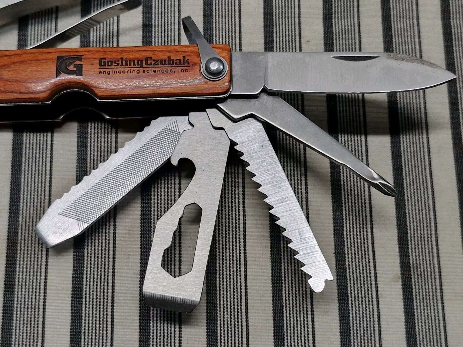 Set Of 2, Multi Tools Purpose Camping Emergency Survival Gear Kit Set
