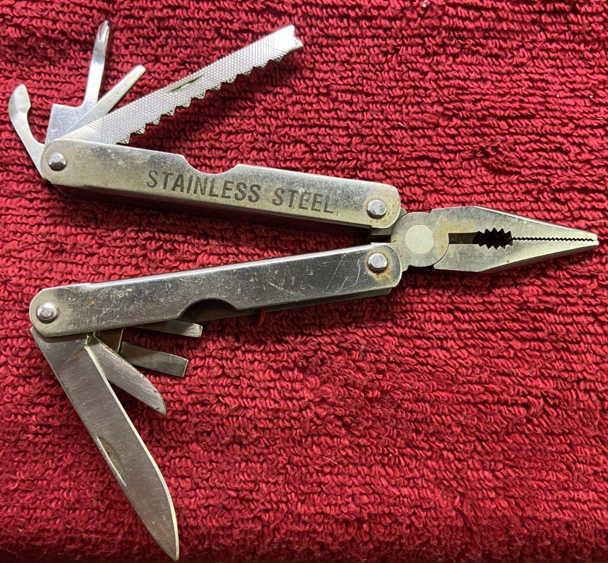 Vintage Alltrade Stainless Steel Multi Tool 9 in 1 tool B25