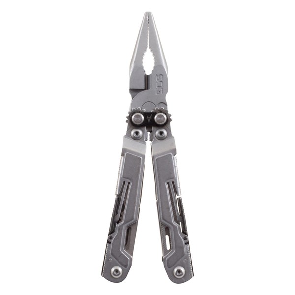 SOG PowerPint SLV 18-in-1 Multi-Tool with Serrated Blade Can Opener Pliers