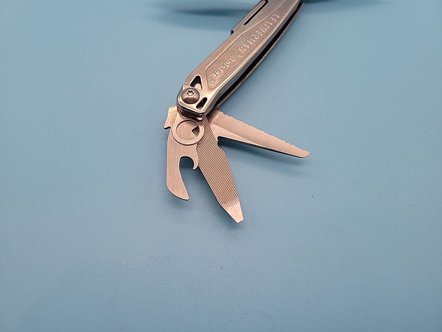 Leatherman Bolster Multi-Tool – Pliers, Knife, File, Screwdrivers, Bottle Opener
