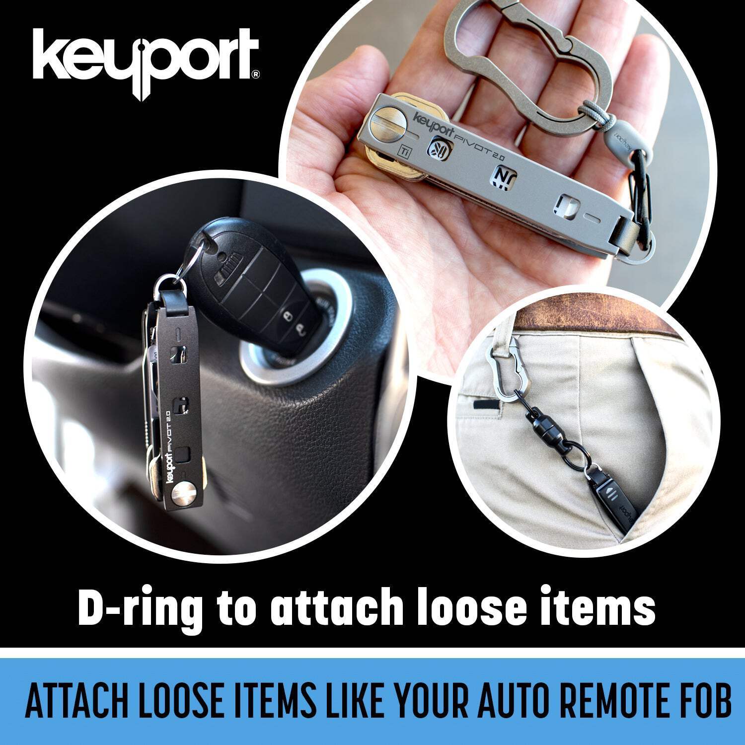 Keyport Pivot 2.0 – Titanium
