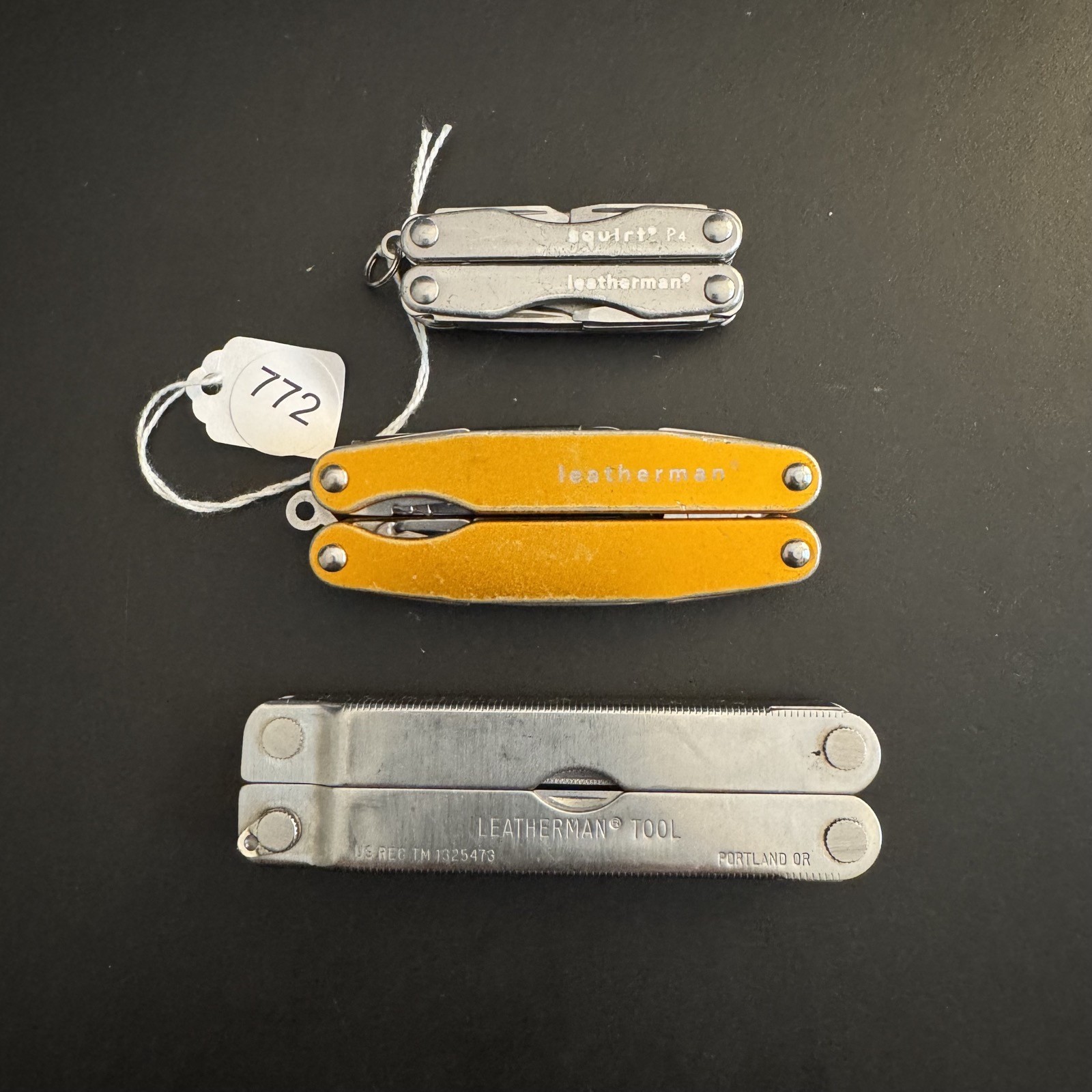 Leatherman Lot – PST, Juice S2, Squirt P4 Multi Tool Pocket Knives  #772