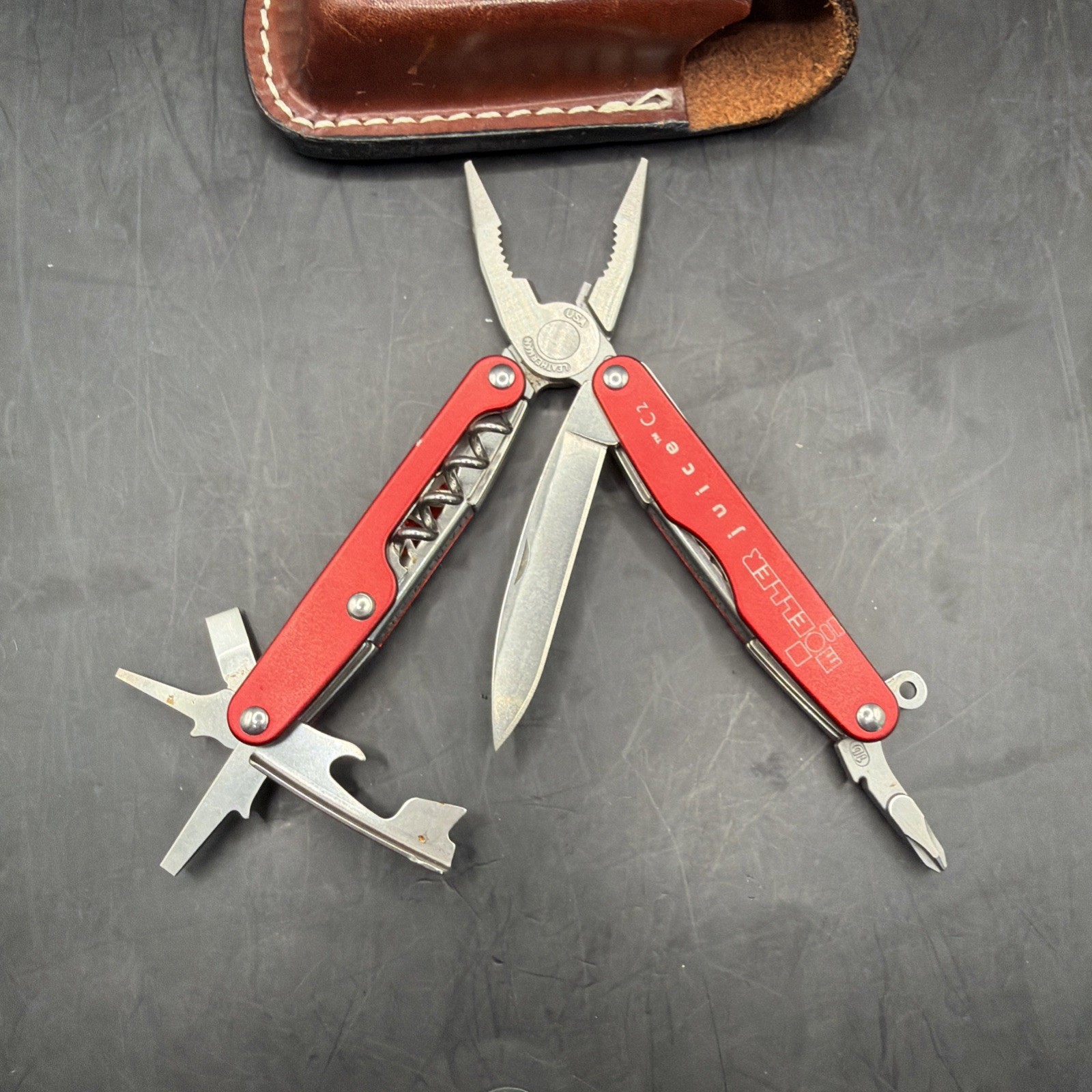Leatherman Juice C2 Red With Sheath Retired