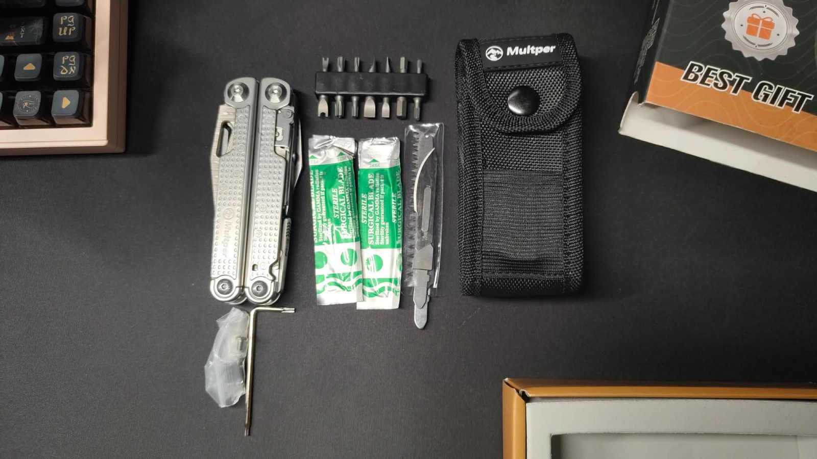 Multitools Pliers Pro, Upgraded Multi Tool With Damascus Knife, Replaceable W…