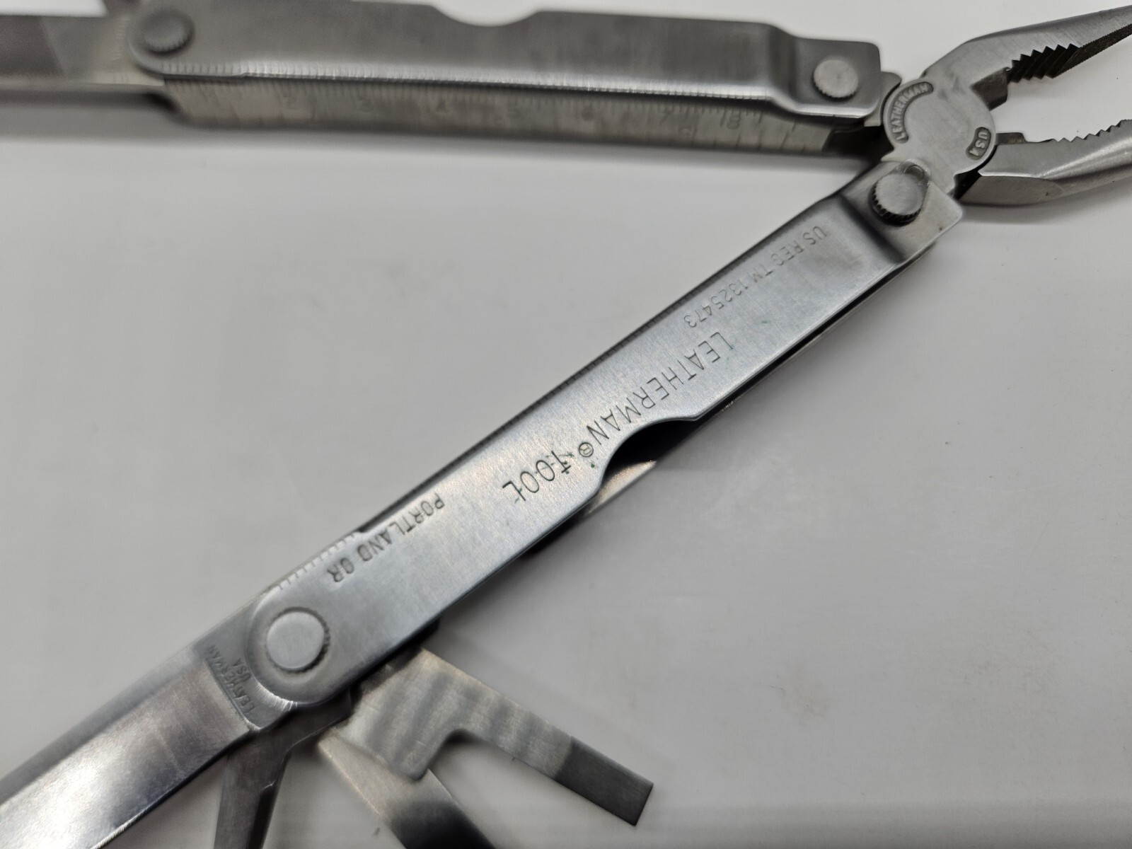 Vintage Original Leatherman Multi Tool Portland OR TM 1325473 With Pouch USA