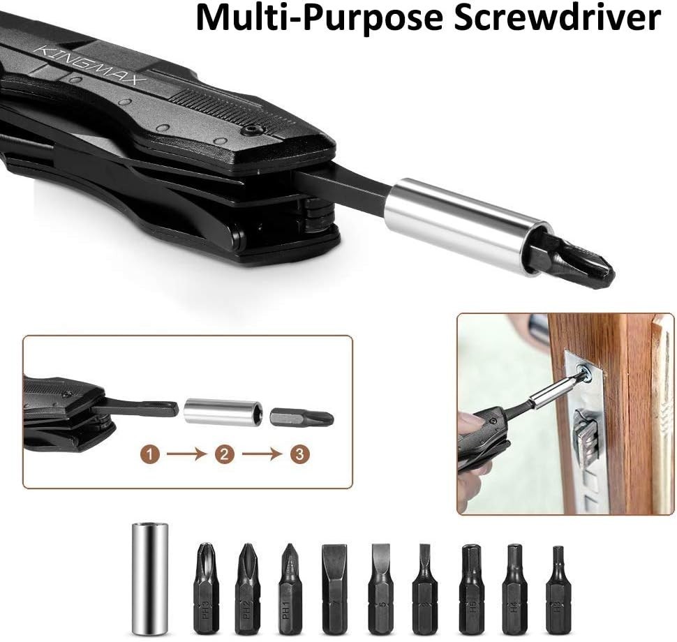 Ergonomic Folding Multitool Knife – Perfect for Camping, Daily Use & Emergencies