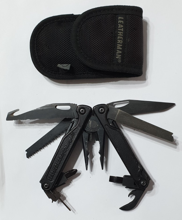🔥 Leatherman Charge XTi 2005 BO BlackOxide Titanium Gen 1 Cap Crimper Very Rare