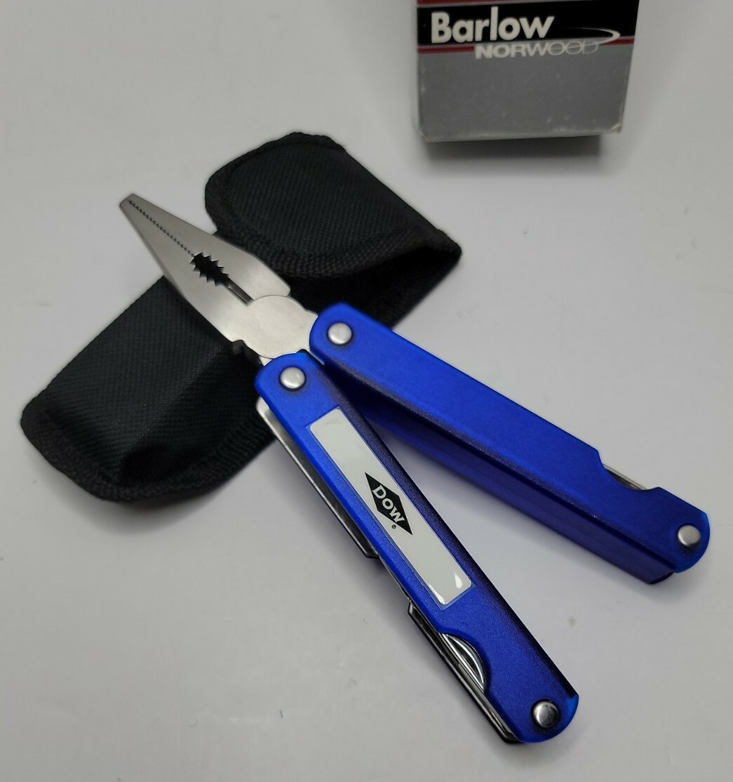 Barlow Multi-Tool Pocket Knife With Nylon Case. DOW Companies.