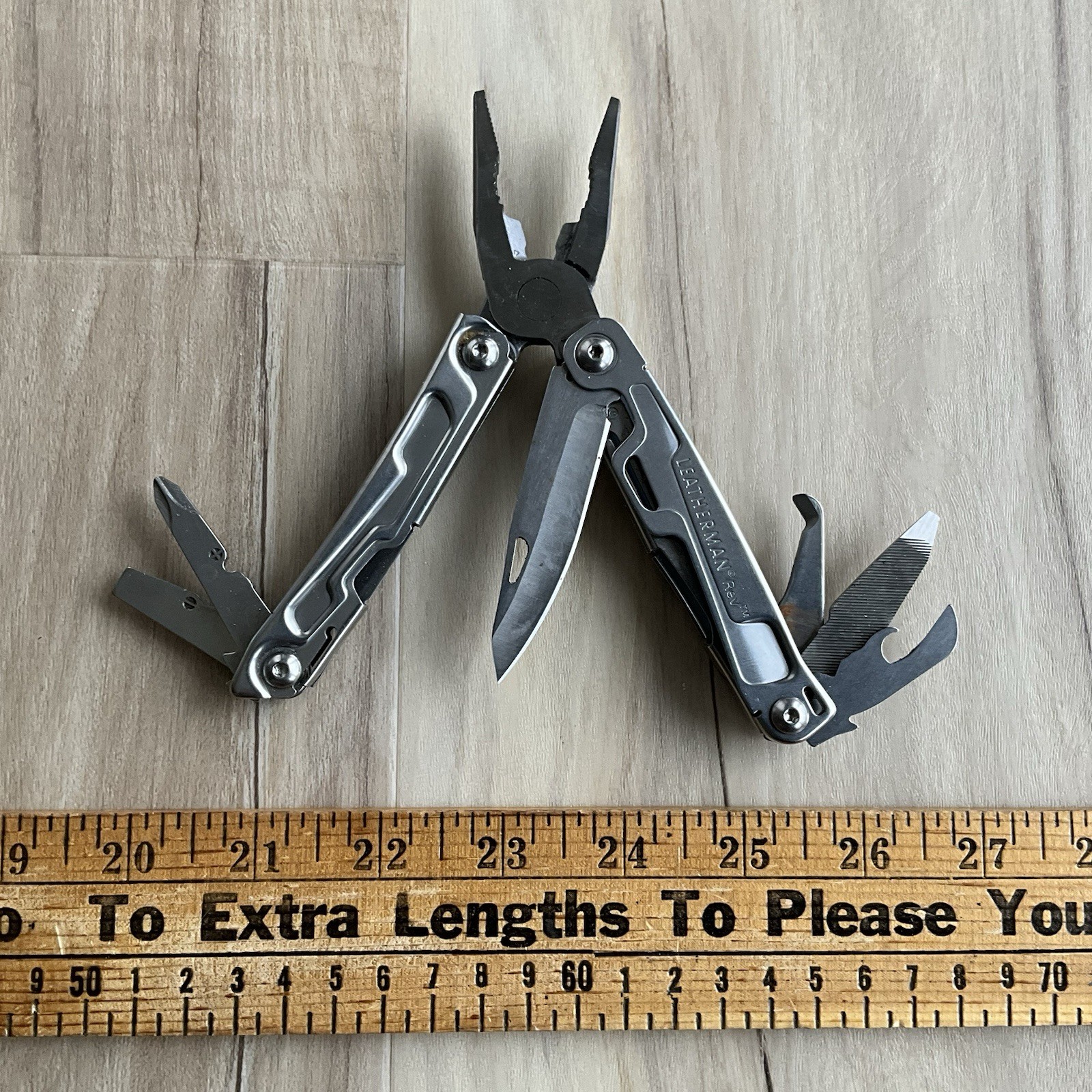 Leatherman Rev Multi Tool W Belt Clip Date Code 0224 (Feb 2024) Great Condition