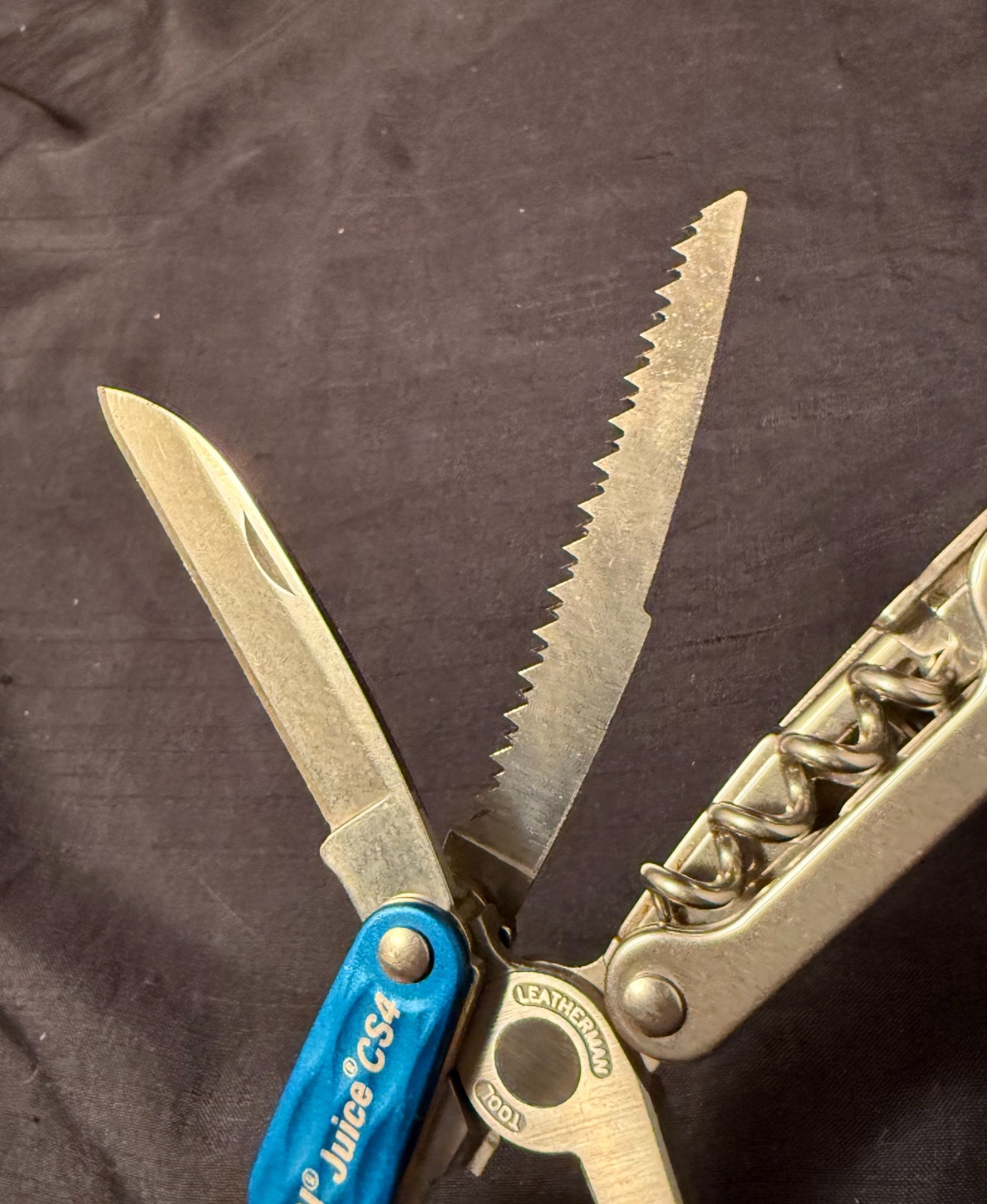 Leatherman Juice CS4 Blue & Silver Multi Tool