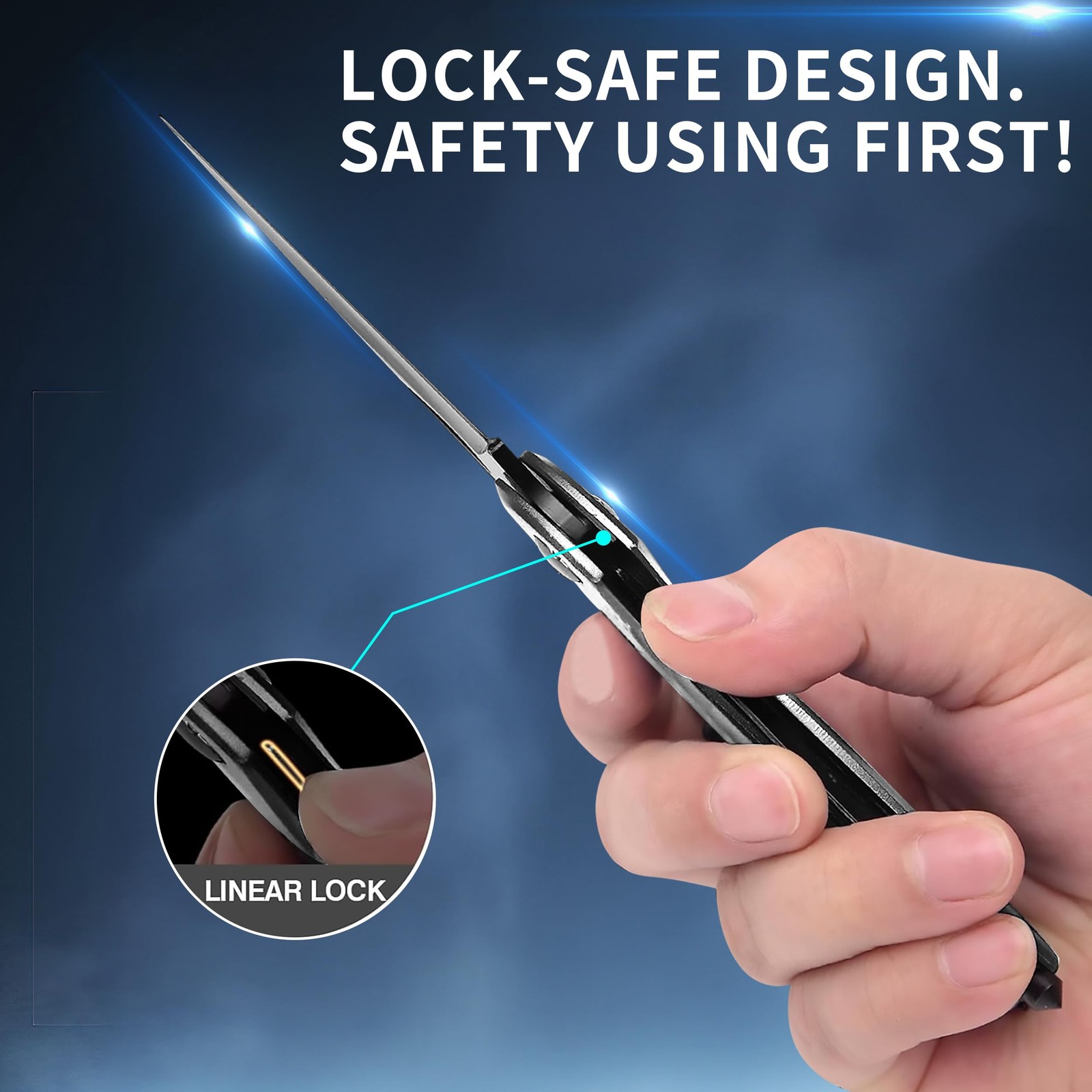 Multi-tool Carabiner with Pocket Knife, Bottle Opener, Window Breaker, Screwd…