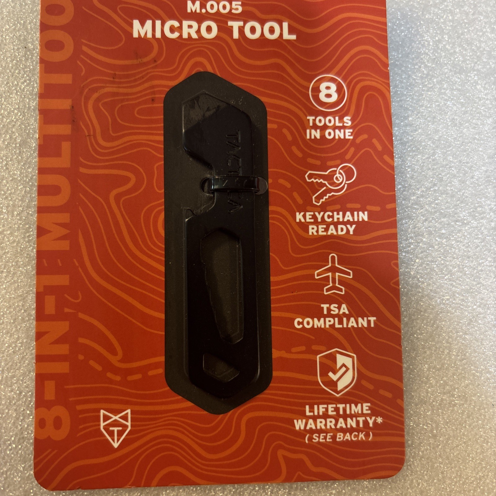 Tactica EDC M.005 Stainless Steel Micro Tool NEW Keychain Bottle Opener Wrench