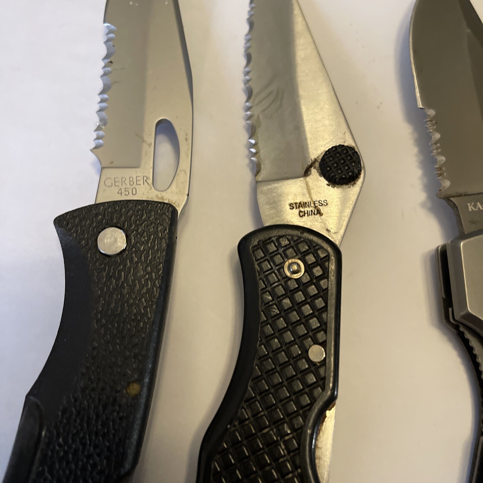 Gerber 450 / Ka-bar 3073, Multi-Tool & 4 Other Knives