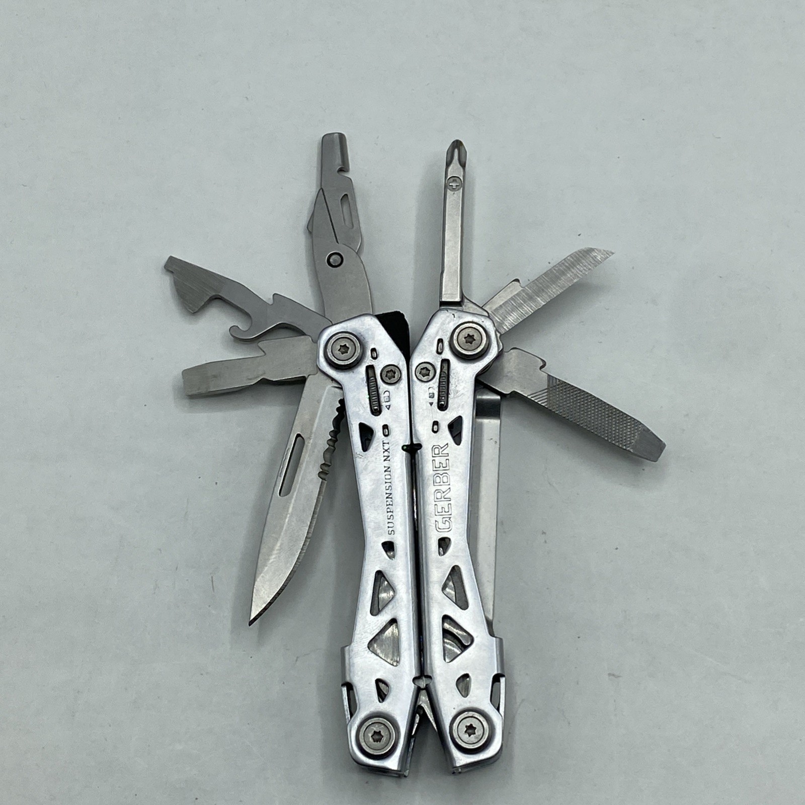 Gerber Suspension NXT & Paraframe I Knife Combo – Silver