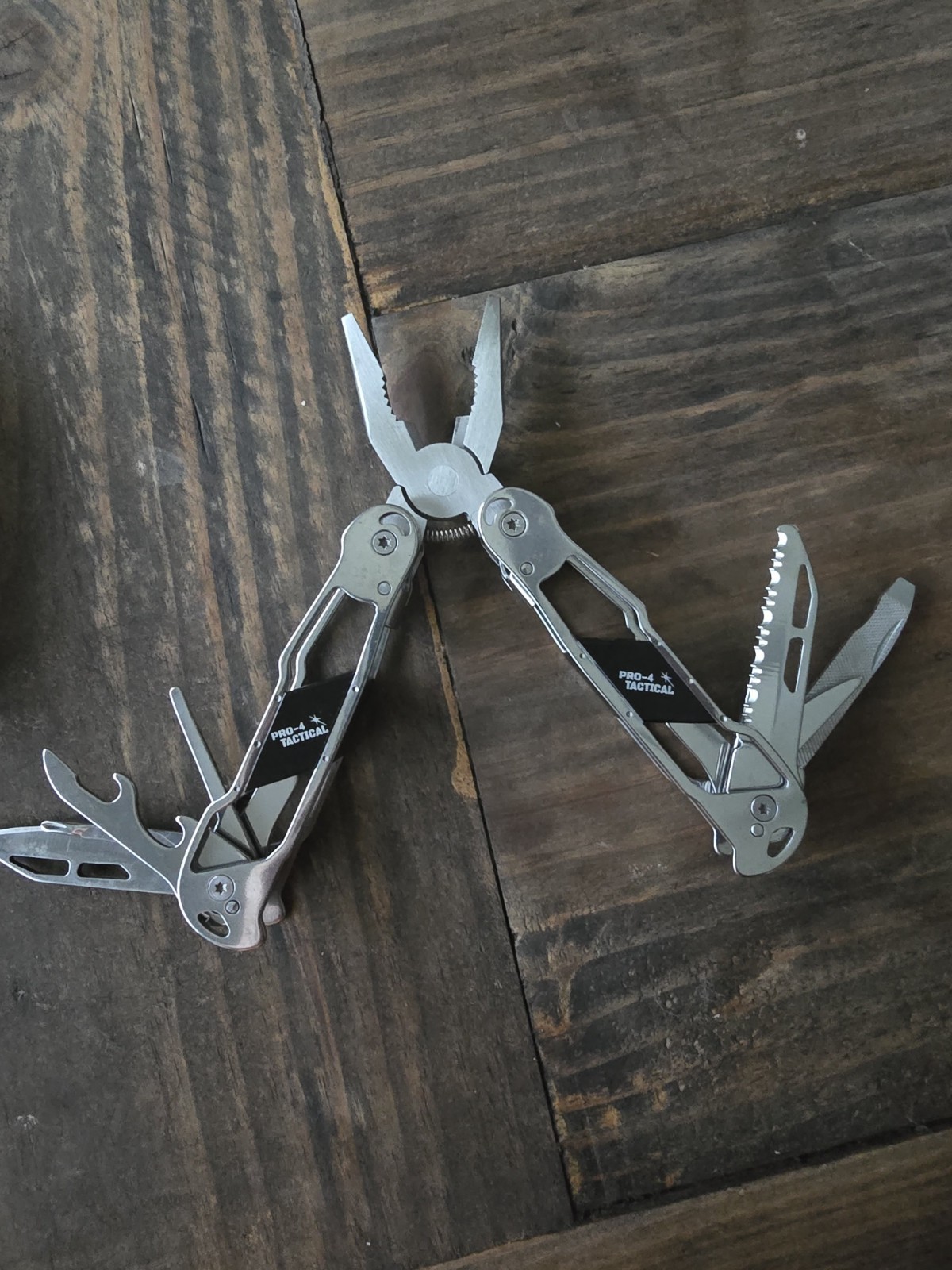 PRO-4 TACTICAL 12 IN 1 MULTI-TOOL PLIERS/ W NYLON SHEATH New