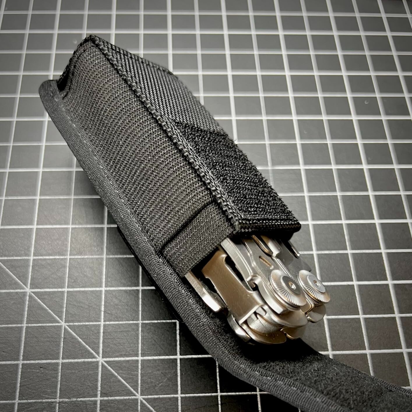 Sheath Compatible W/ Leatherman Multi Tool Holster Nylon Belt Clip Pouch Black