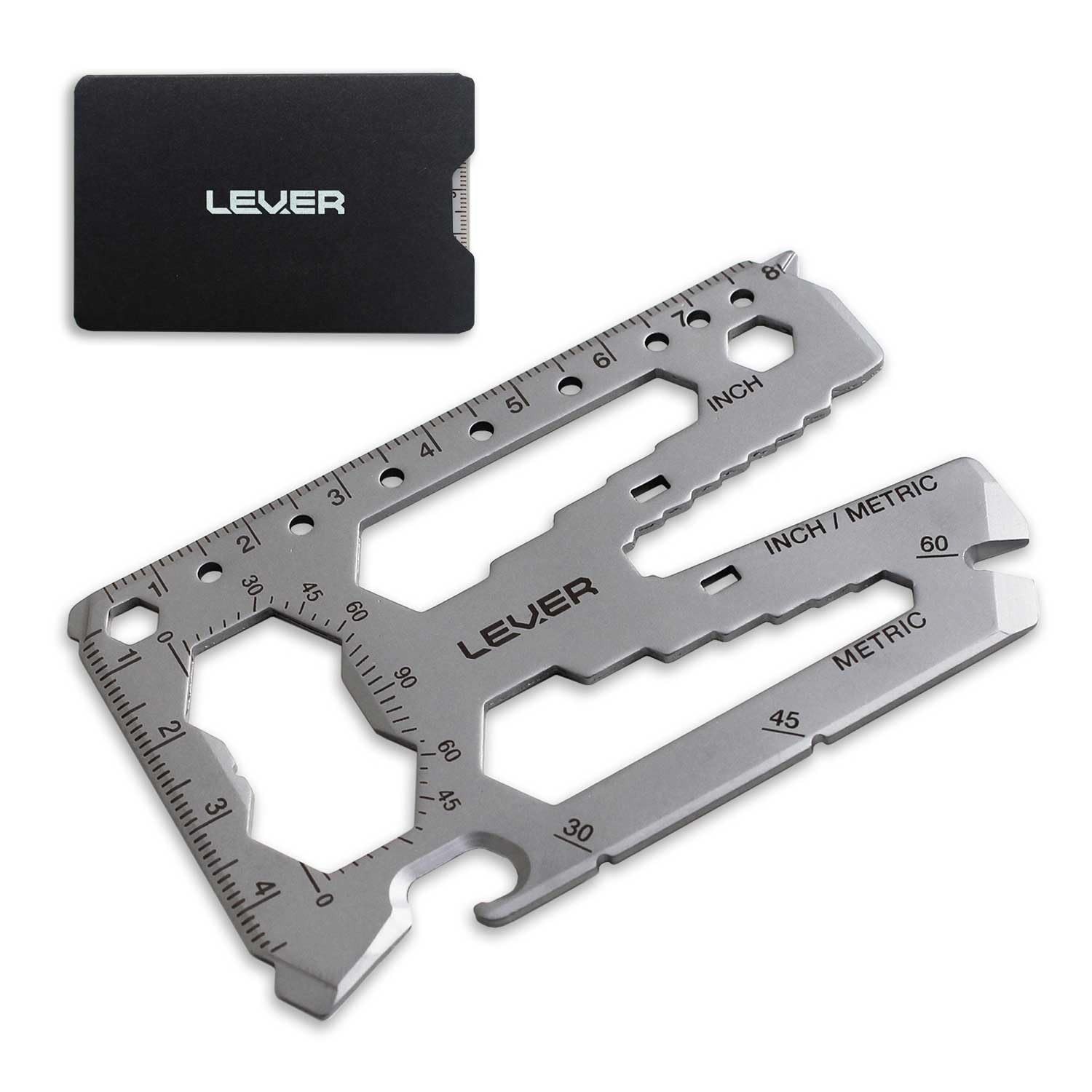40-in-1 Credit Card Multitool – Slim Survival Tool Card, TSA Approved Wallet Too