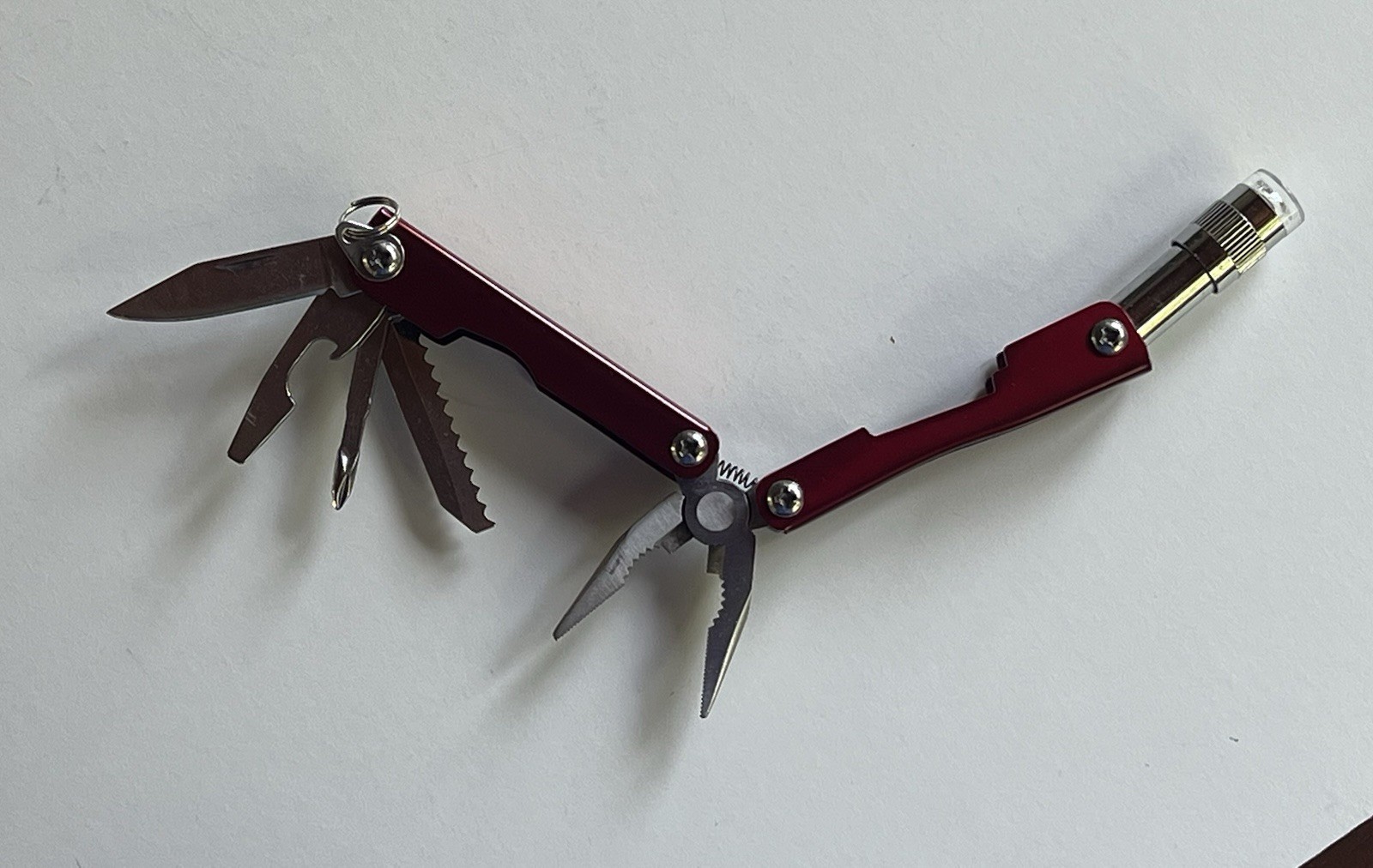 Keychain Multi-tool Unbranded Stainless Steel Knife, Screwdriver Lightweight