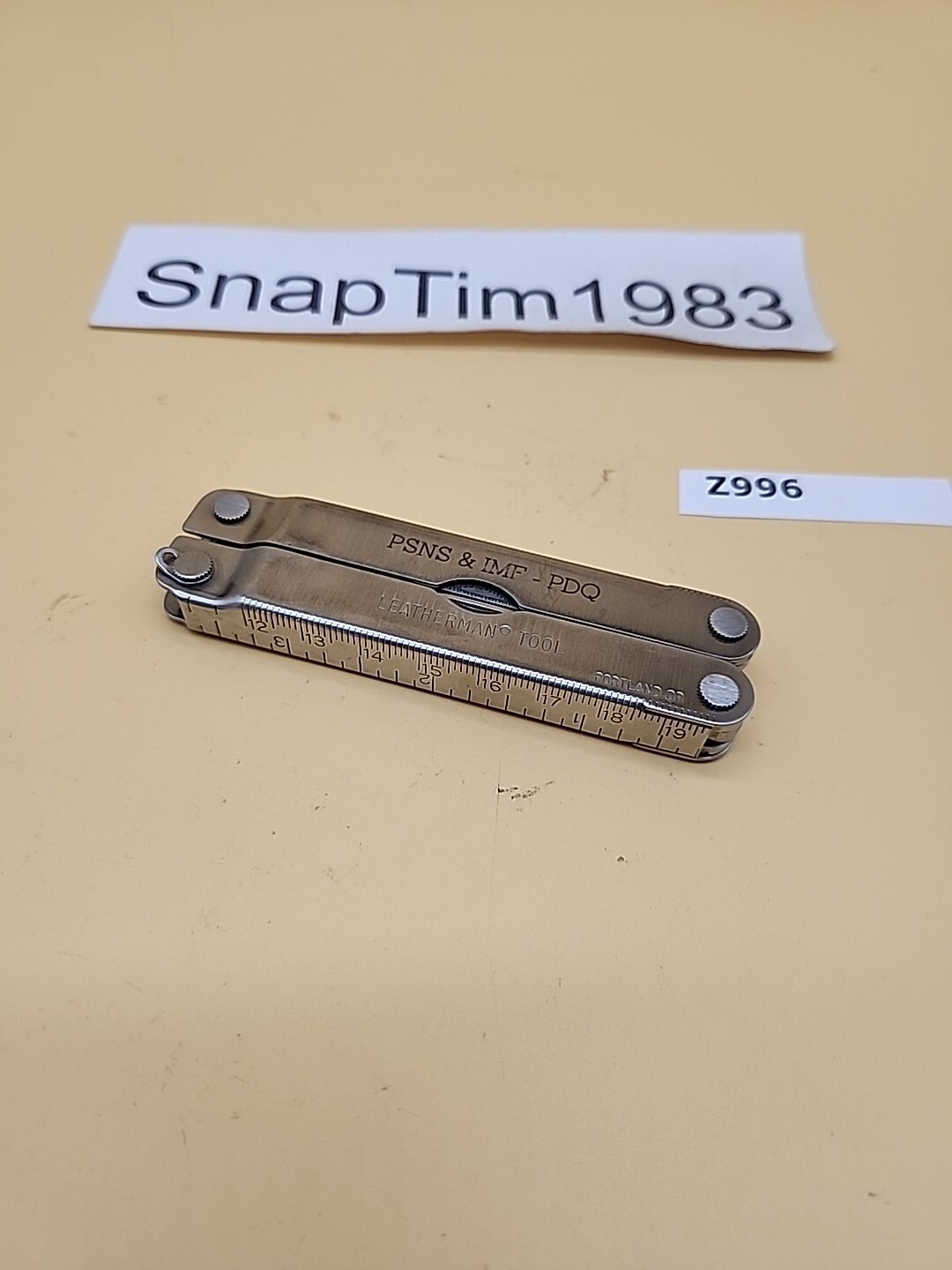 Original Leatherman Tool PSNS & IMF-PDQ Portland Oregon