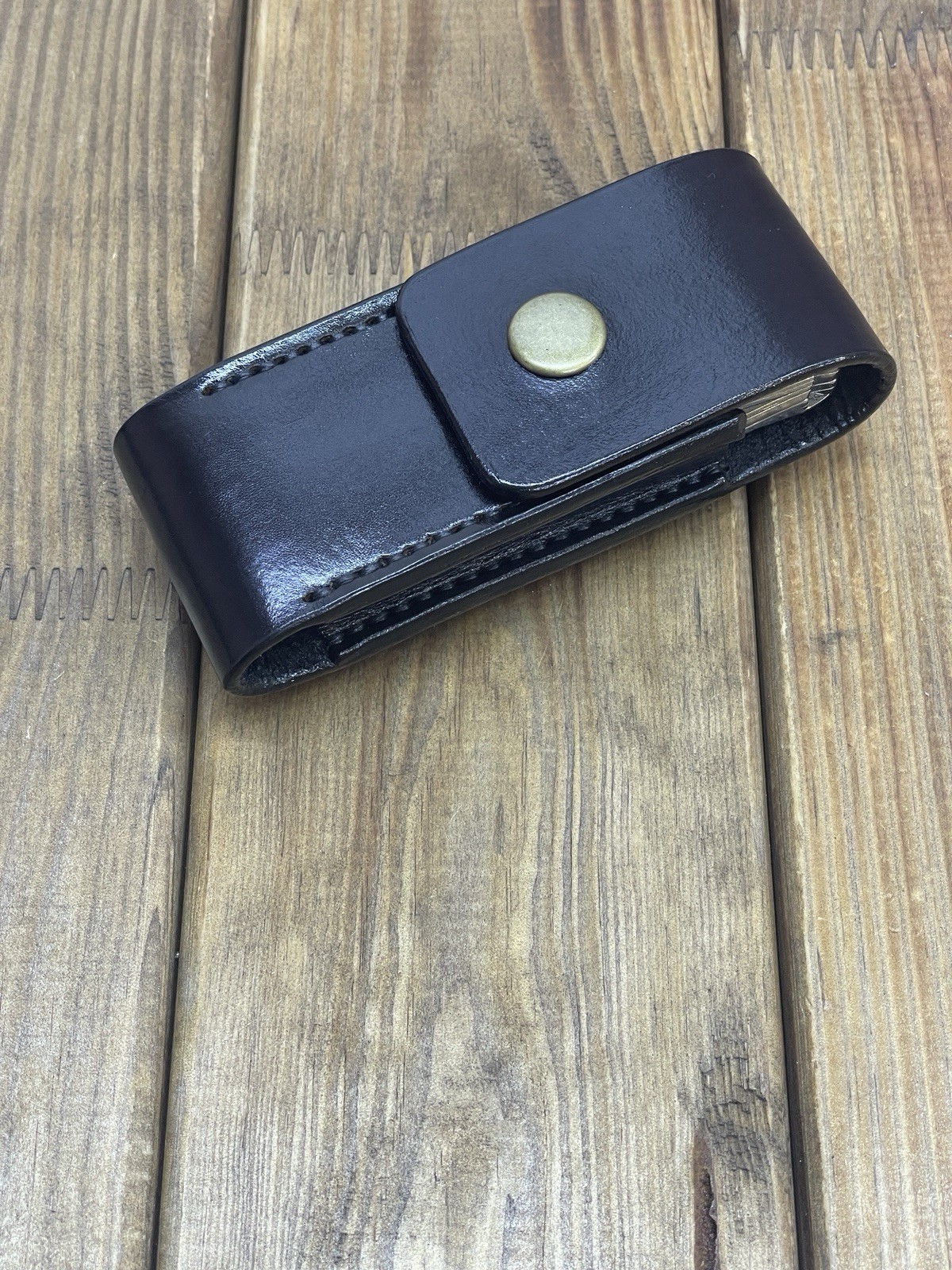 Leather Sheath for Victorinox SWISSTOOL SPIRIT With Belt clip
