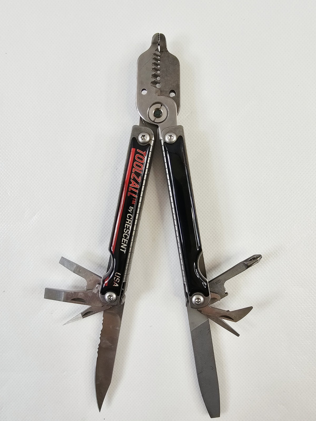 CRESCENT TOOLZALL USA ELECTRICIAN’S MULTI-TOOL w/ NYLON SHEATH