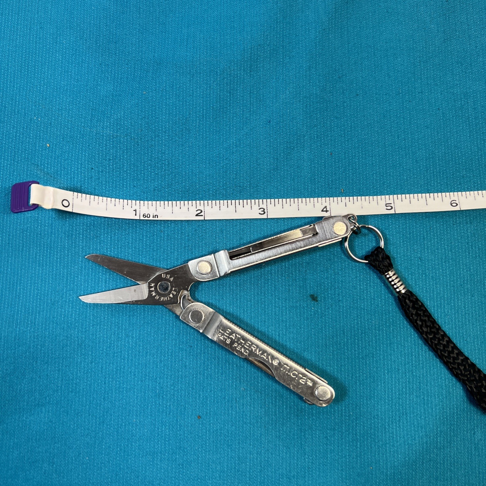 Leatherman Micra Multi-Tool Knife, Scissors- Stainless Steel Very Good Condition