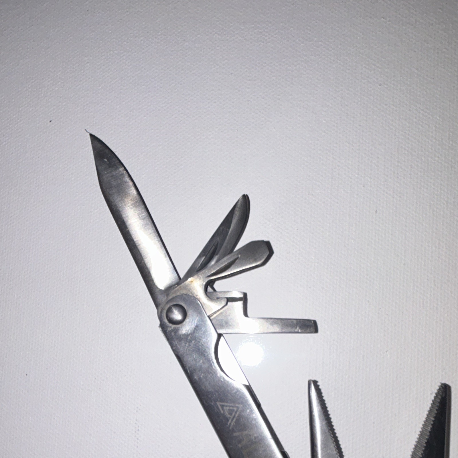 ALLTRADE Multi-Tool Stainless Steel, 8 Tools, Plier, Knife, Sheath Included
