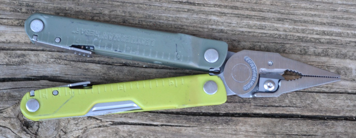 OEM Leatherman Rebar Mossy Slate Multi-Tool Knife Pliers & Other Tools — Great