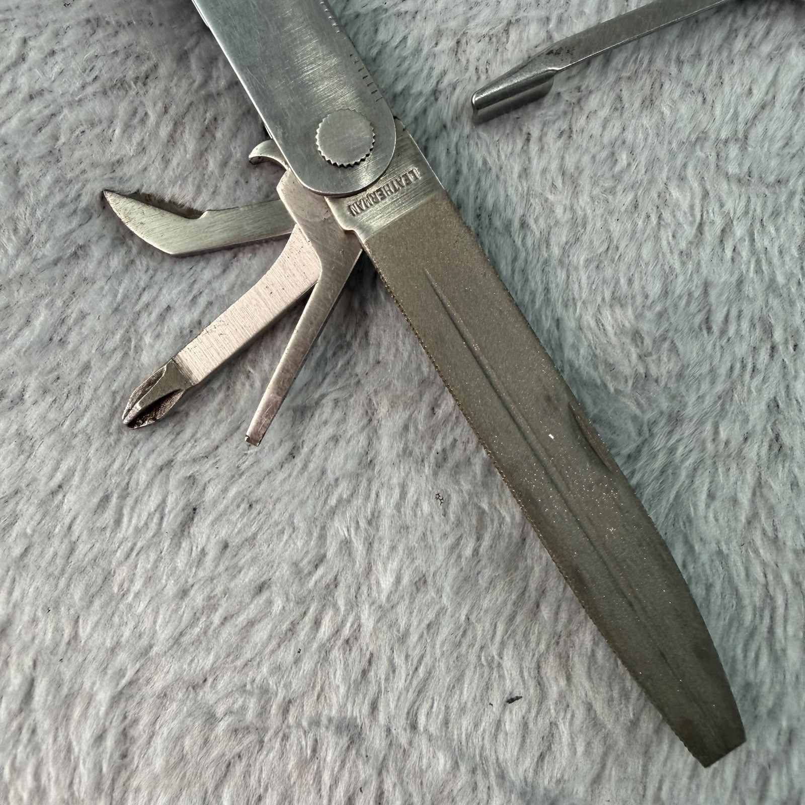 Vtg Leatherman Multi Tool 1998 0898 Stainless Steel Portland OR B487