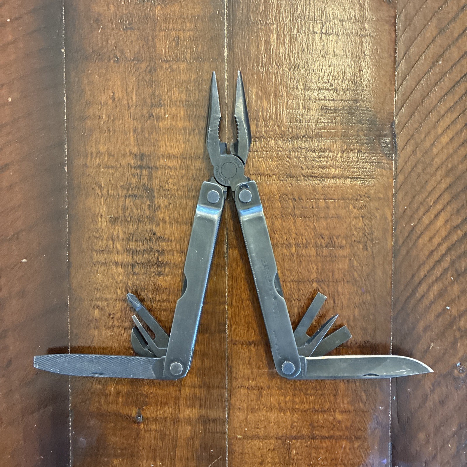 Vintage Leatherman PST BLACK OXIDE Multitool Portland OR USA 06/96 – Very Good