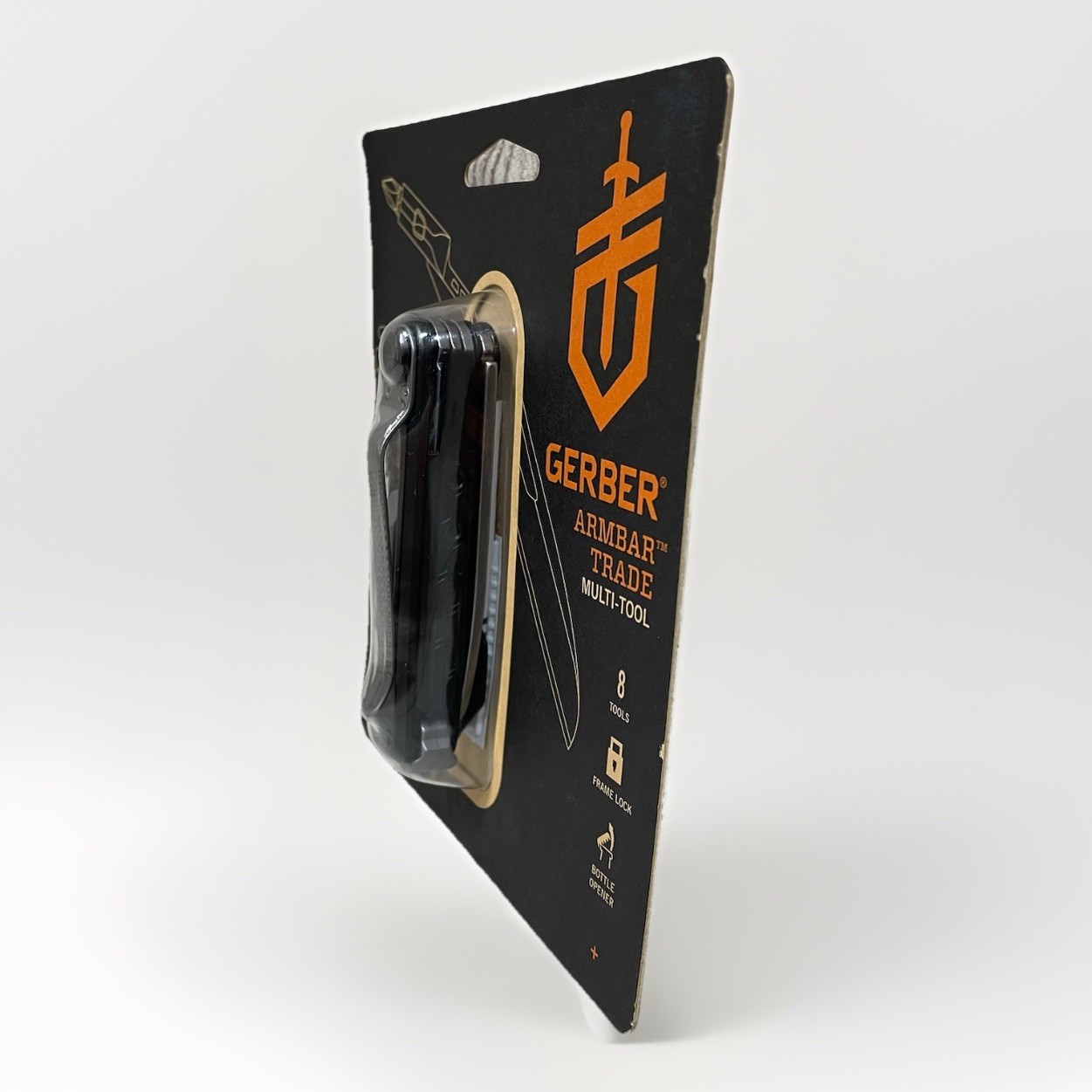 Gerber Armbar Trade Multi-Tool 2.5″ Stainless Steel Blade 8 Functions 3.1oz Onyx